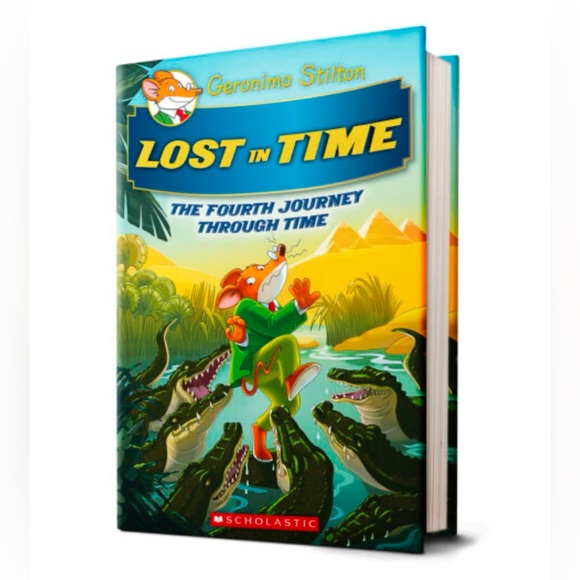 Geronimo Stilton Hardcover - Lost in Time - Book 4 from Journey in Time Series - Picture 6 of 6